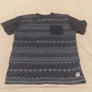 Boys Medium Grey Pocket Tee